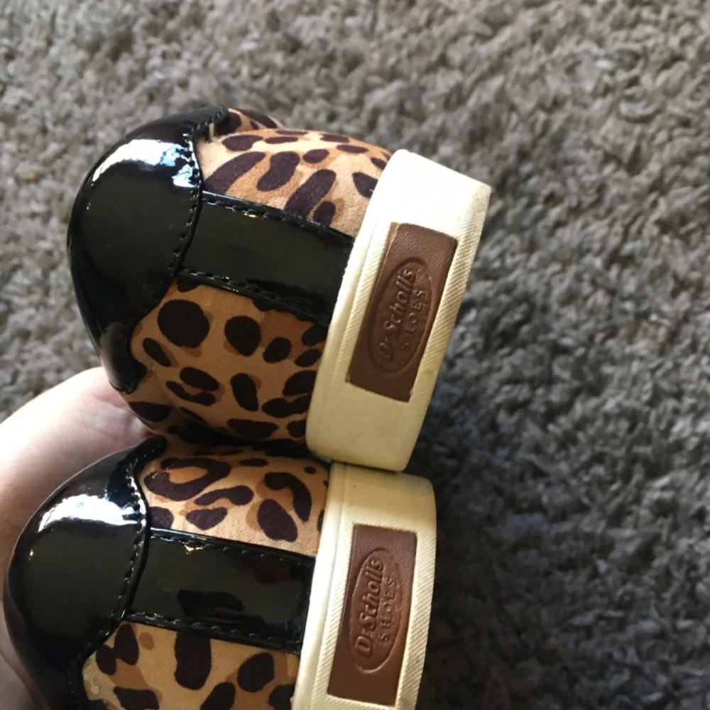 Dr. Scholl’s Women’s Leopard Print Comfort Walking Slip-On Shoes 9.5 - Picture 7 of 7